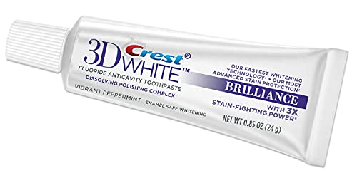 Crest 3d White Fluoride Anticavity Toothpaste Mesmerizing Mint- 0.85 Oz