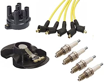 TUNE UP KIT FORKLIFT 4G63 4G64 ENGINE SCREW CAP DISTRIBUTOR, ROTOR, WIRE SET