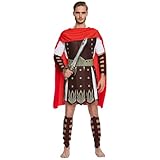 Abaodam Men Ancient Roman Gladiator Costume Soldier Warrior Clothes Greek Outfits Set Halloween Dress Up Party Role Play Cosplay Props
