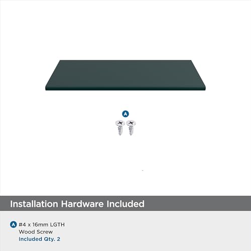 Image of Amerock | Cabinet Pull | Matte Black | 3 inch (76 mm) Center-to-Center | Edge Pull | 1 Pack | Drawer Pull | Drawer Handle | Cabinet Hardware