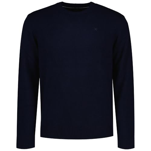 Hackett London Men's Lambswool Crew Knitwear, Blue (Midnight), XX-Large