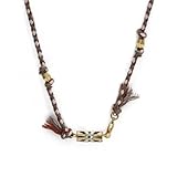 ZHSHYS Accesorios Collar contra el Mal de Ojo para Mujeres y Hombres, Collar con Colgante contra el Mal de Ojo del Arco Iris de la Suerte Collar de Cadena de Cuerda Trenzada, Collar contra el Mal de