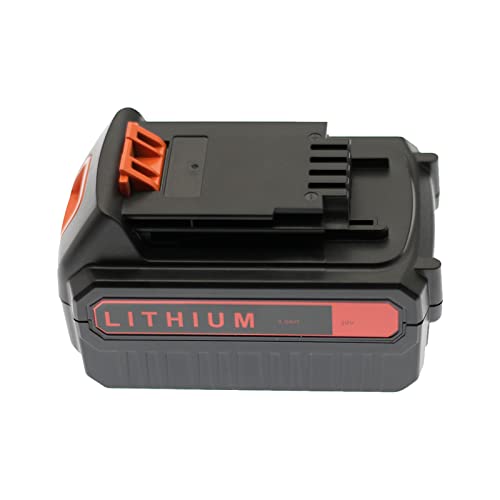 BTMKS 18V 20V 2ah Li-ion akku für Black+Decker bl1518 bl1520 bl3018 bl4018 bl2018-xj lbxr20 lbxr2020-ope lb20 lbx20 lst220 lbxr20B-2 lb2x4020 Ersatzakku Cover