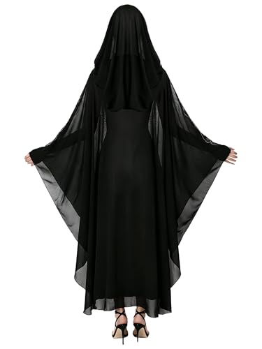 Robe islamique monopièce fluide pour éviter la chaleur en été