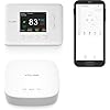 YoLink Smart Thermostat, Now Heat Pump Compatible, Android & iOS App, YoLink Hub Included