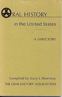 Paperback Oral History in the United States A Directory Book