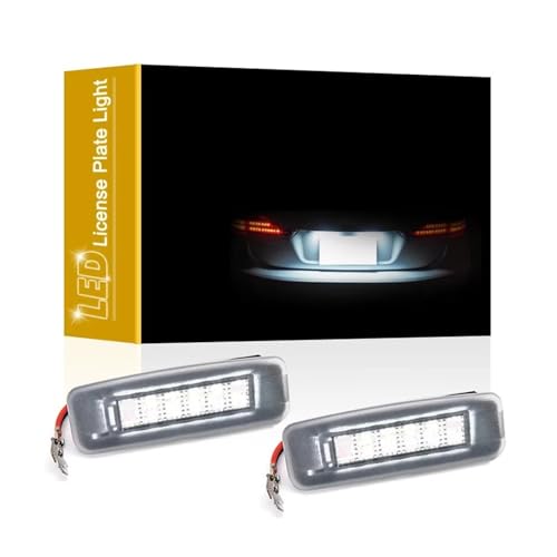 Luz matrícula LED 12V Ford Focus MKI evita multas por bombilla fundida 2