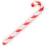 ArtCreativity Light Up Candy Cane Wand, 16 Inch Flashing LED Wand for Kids with Batteries Included, Thrilling Light Show, Fun Gift, Holiday-Stocking Stuffer for Boys and Girls