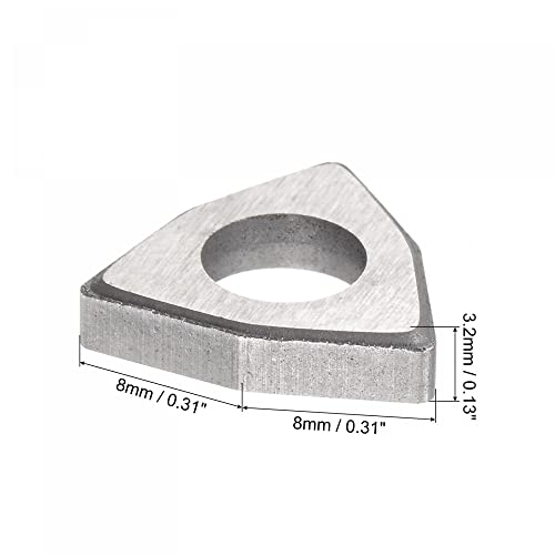Image of uxcell Carbide Insert Seat Shim BW0803 Turning Tool Thread Lathe Shim Seats 10Pcs