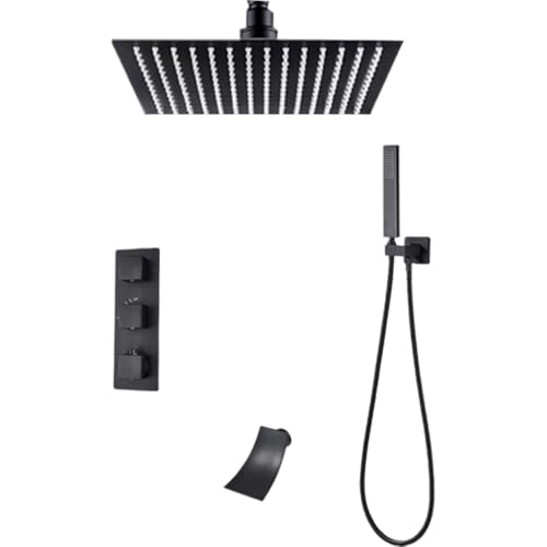 Robinet de salle de bain thermostatique encastrable pour éliminer le calcaire