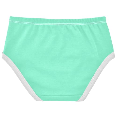 Joisal Girls Underwear Toddlers 2t Cotton Panties Little Girl Fancy Briefs Kids Undies Aquamarine Green2