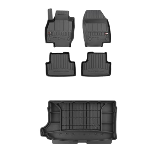Tapis de sol voiture haut de gamme FROGUM ProLine 3D pour Volkswagen T-Cross 2018+