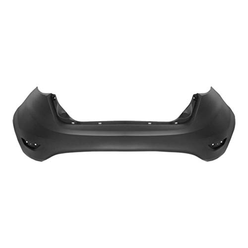 MBI AUTO - Painted to Match, Rear Bumper Cover for 2011-2019 Ford Fiesta Hatchback 11-18, FO1100701