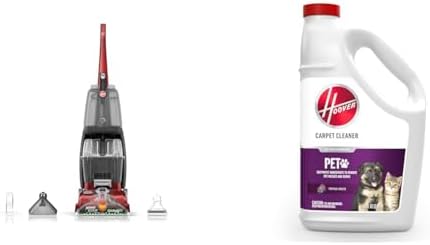 Hoover Power Scrub Deluxe Carpet Cleaner Machine Paws & Claws Deep Cleaning Carpet Shamp