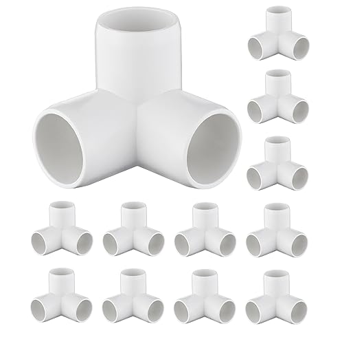 YSIL 5 Way 1-1/4 Inch PVC Pipe Fittings Elbow Furniture Grade Connector