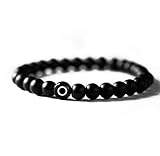 ✅ HOCHWERTIGE NATURSTEINE: Edle Onyx-Perlen (6 mm) in mattem Schwarz, jeweils ergänzt mit einer Buchstabenperle deiner Wahl. Unsere Namensarmbänder zeigen die Verbindung zwischen zwei Menschen, und symbolisieren Liebe und tiefe Verbundenheit