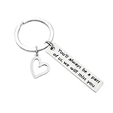 Hibetek Going Away Key Chain - Retirement Jewelry, Coworker Gift, Funny Goodbye Farewell (Miss You Keychain)