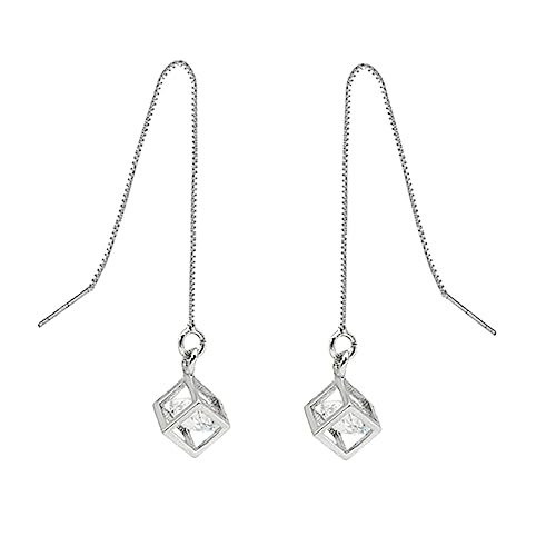 Boucles d'oreilles carrées géométriques pour illuminer vos tenues de bureau et de soirée