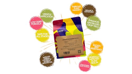 Azomite Rock Dust Volcanic Ash (Certified Dealer) Trace Minerals Greenway Biotech Brand 5 Pounds