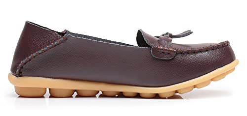 Image of VenusCelia Women's Decoration Comfy Walking Flat Loafer