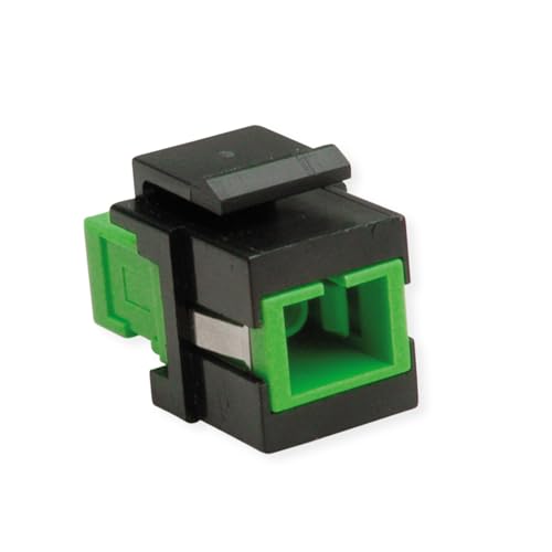 ROLINE Keystone Adaptador fibra óptica SC/SC simplex, multimodo, OM5