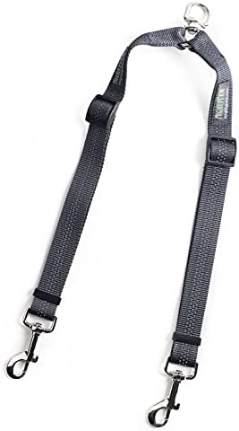Mighty Paw Double Dog Leash | Dual Dog Leash, Two Dog Leash, Multiple Dog Leash for 2 Dogs, Double Leash for Dogs, Leash Splitter for Large and Small Dogs, 2 Dog Leash, Double Clip Dog Leash Coupler