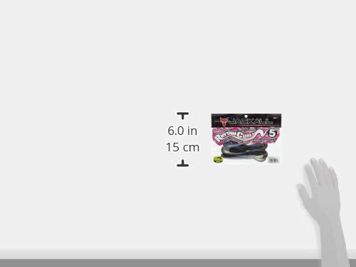 JACKALL(ジャッカル) ワーム リズムカーリー 5インチ ブルーギル/パールホワイト 3枚目