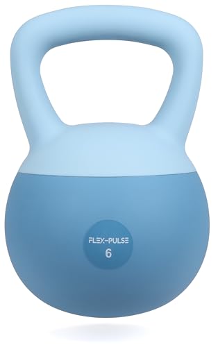 FLEX-PULSE（フレックスパルス）ソフトケトルベル (6kg/ブルー)
