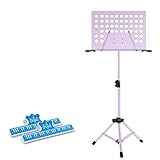 Puede poner su computadora portátil, tableta, computadora portátil o proyector en la bandeja. Accesorios incluidos: 1 clip de música, 1 soporte de música.