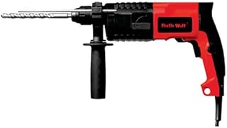 Ralli Wolf 22mm Rotary Hammer Drill Load 650W | Variable & Reversible | Speed 0-850/min | Double Insulated | Model RW22H