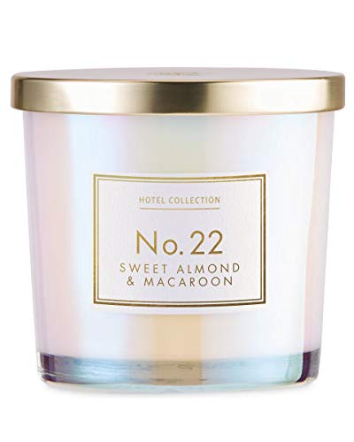 Aldi Hotel Collection 2 Wick Candle No 22 Sweet Almond & Macaroon