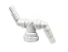 Acquastilla 117725 Scarico F11/2 con Doppia Valvola, Multicolore