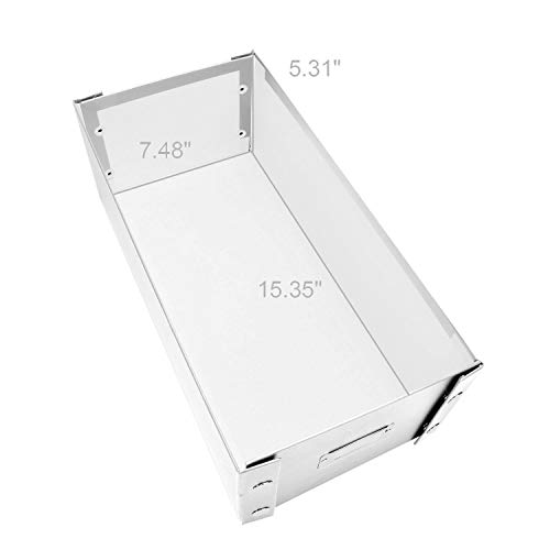 Snap-N-Store DVD Storage Box - Pack of 1 - Durable 6 x 8.2 x 16.5 Inch Movie Organizer - Disc Holder with Lid to Store up to 26 DVD Cases - White