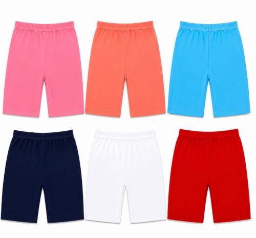 Image of MERIDA Cotton Cycling Shorts for Girl's (Pack of 6)