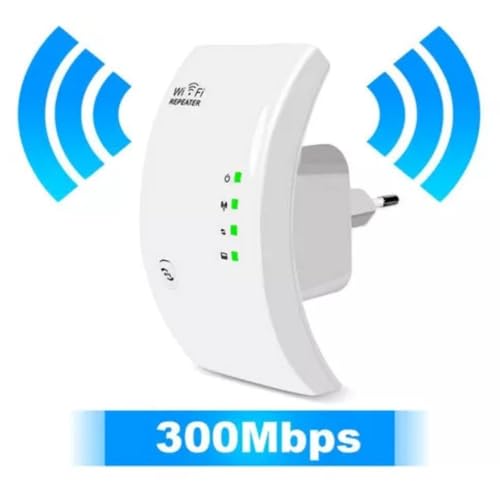 Repetidor Expansor De Sinal Wifi Roteador T25 Botão Wps 300Mbps Sem Fio Turbo Amplificador de Sinal