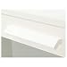 BRIMNES Cómoda de 4 cajones 4 cajones blanco/vidrio esmerilado