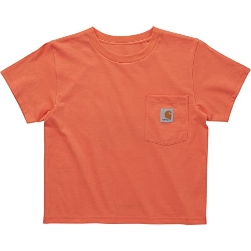 Image of Carhartt Girls Short-Sleeve Logo Stack T-shirtT-Shirt