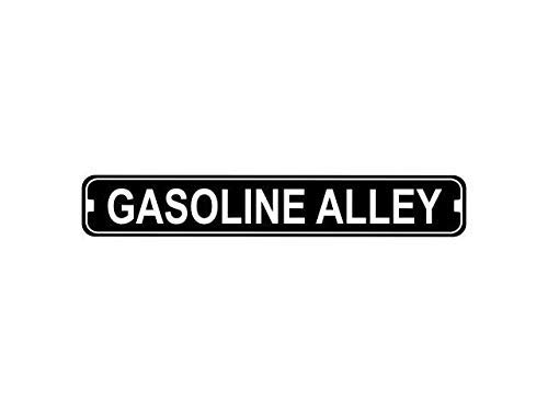 BCTS Gasoline Alley Novelty Outdoor Street Sign/Subway Sign 4x16 inch