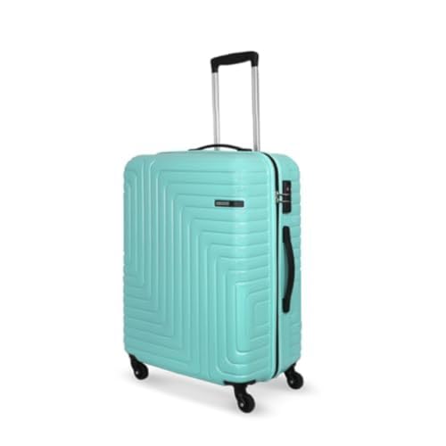 Image of American Tourister Ivy NXT|Medium Size Check-in Spinner Trolley Bag (68 cm)|360 4 Wheel Travel Luggage|Hard Case Polycarbonate (PC) Suitcase|Mounted TSA Lock|Turquoise