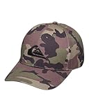 Visière incurvée Quiksilver Decades Camo - Casquette Snapback - Homme - One Size - Vert