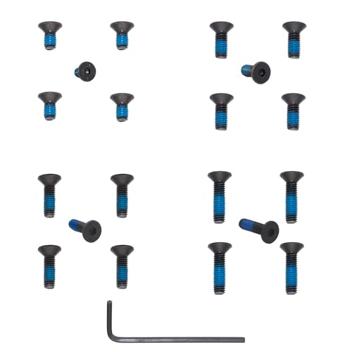 20PCS M3 Red Dot Screw Kit for Sig Sauer P365/XL/XMACRO - Fits RMSc Footprint Optics Including Holosun 407K/507K/SCS/EPS Carry – Includes Mounting Tool