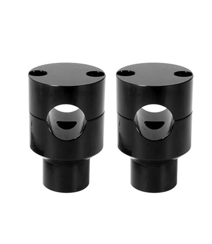 Pontet rehausseur guidon 22mm noir pince de montage de guidon moto