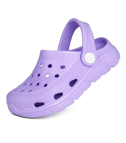 Image of Toddler Kids Garden Clog Slip On Slide Sandals Beach Water Shoes
