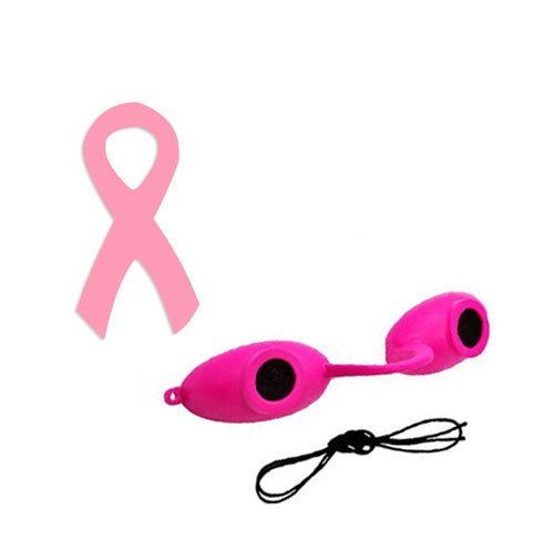 Sunnies EVO Pink Tanning Goggles Single Pair w/ 100 Pack Pink Ribbon Tanning Stickers