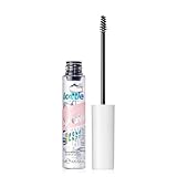 Lottie London MegaBrow Brow Glaze in Clear, Lash & Eyebrow Setting Gel, Transparent & Lightweight for Feathery Brows & Defined Eyelashes - Image 1