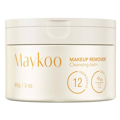 MAYKOO Makeup Remover Balm Hydrating Deep Cleansing Balm for Face，85 g/3 oz