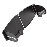 OEMTOOLS 24952 Black Magnetic Paper Towel Holder, Two Pieces Can Be Adjusted to Fit Any Size Paper Towel Roll, Powerful Magnets Mount to Any Metal Surface