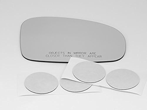 Fits 12-17 Prius V 12-15 iQ Right Pass Mirror Glass Lens w/Adhesive