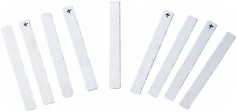 5pc PZT piezoelectric ceramic slice rectangular strip piezoelectric slice ultrasonic transducer sensing slice P5 P8 customizable (12 * 6 * 1mm)