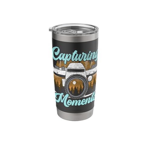 Capturing Moments Photography Camera Picture Photographer Stainless Steel Insulated Tumbler